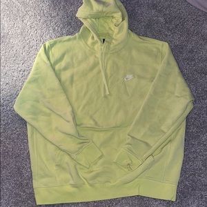 Lime Green Nike Hoodie